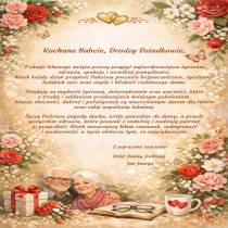 Serdeczne życzenia z okazji Dnia Babci i Dziadka