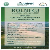 Szkolenie z płatności bezpośrednich i ekoschematów