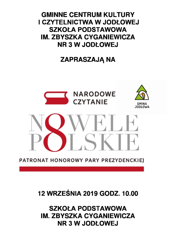 Narodowe Czytanie 2019