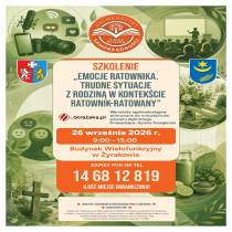 Zapraszamy strażaków OSP na szkolenie  „Emocje ratownika. Trudne sytuacje z rodziną w kontekście relacji ratownik–ratowany”