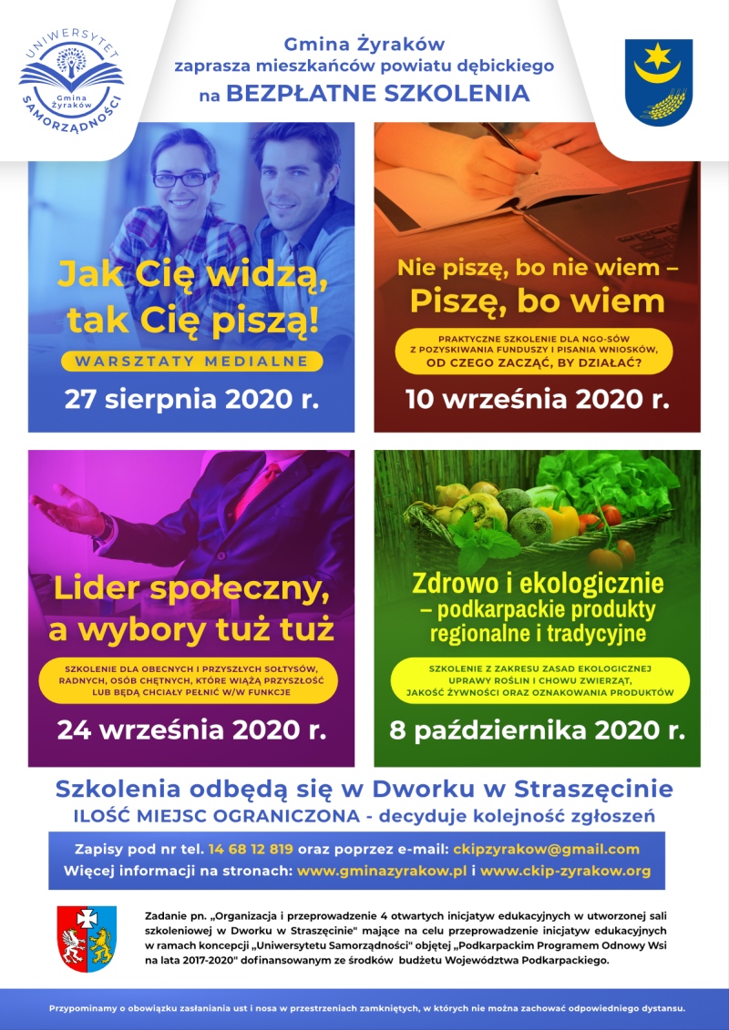 uniwersytet sam szkolenia plakat 2