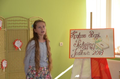 Gminny Konkurs Recytatorski Poezji Religijnej w Jodłowej 2018_7